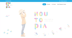 Desktop Screenshot of houtopia.be